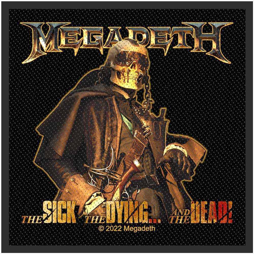 Megadeth - The Sick, The Dying And The Dead Patch - Black